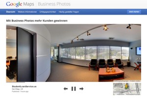 Google Street View von innen: Google Business Photos