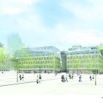 130712_Behnisch Architekten_Dorotheen Quartier_Perspekive Karlsplatz